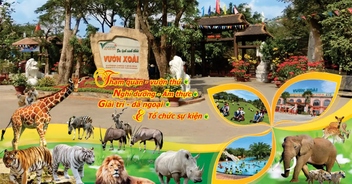 Khu du lịch Vườn Xoài - Địa điểm lý tưởng để thư giãn và nghỉ dưỡng