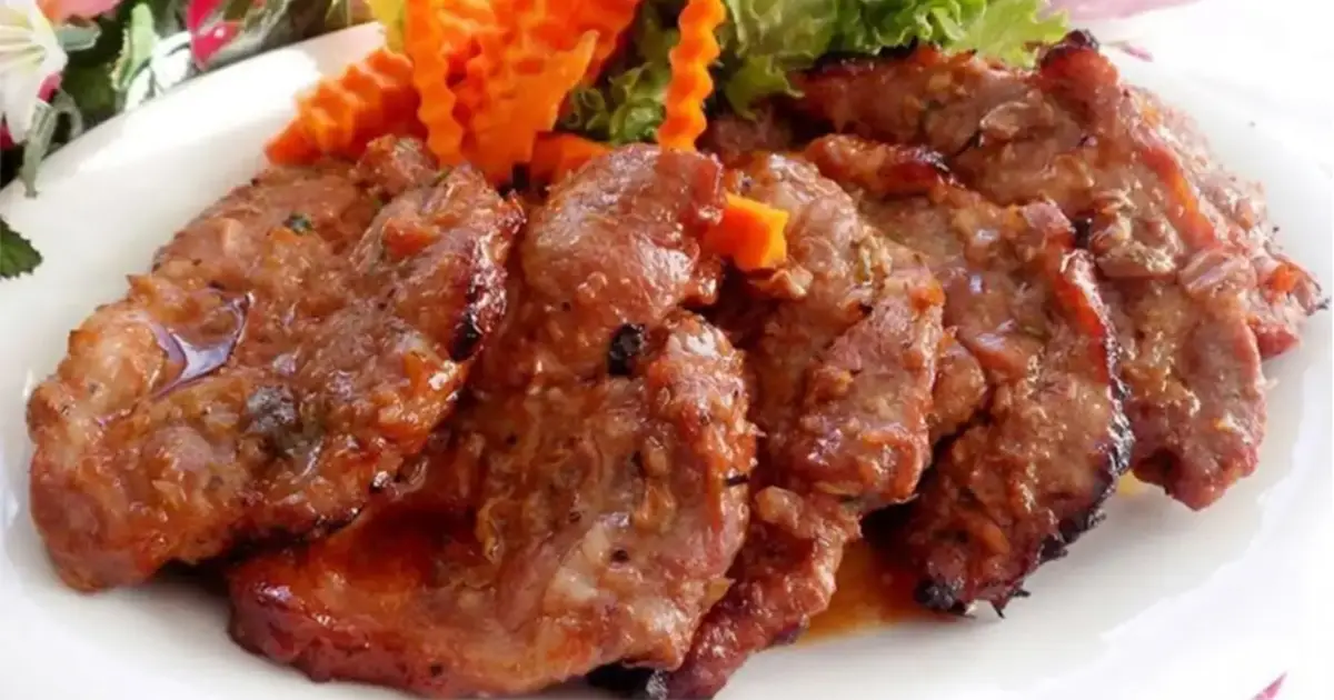 Đà điểu nướng Khu du lịch Vườn Xoài Đồng Nai