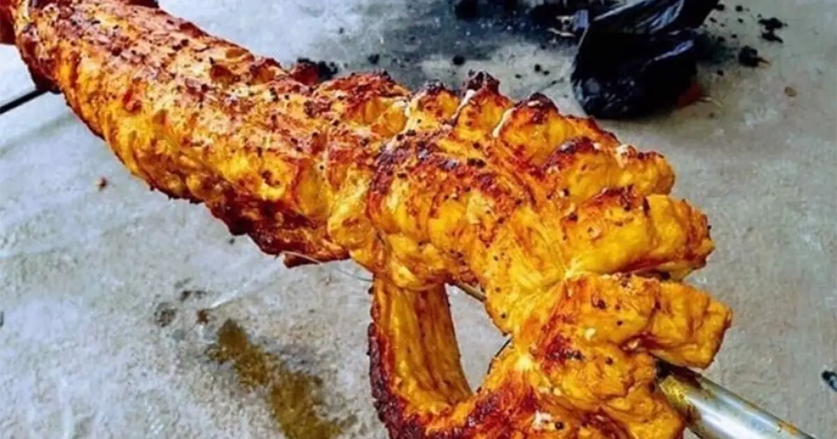 Cá sấu nướng Khu du lịch Vườn Xoài Đồng Nai