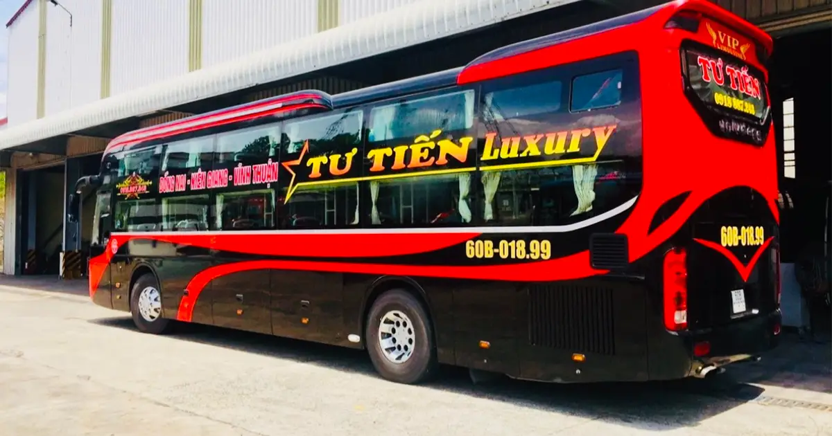 Nhà xe Tư Tiến tuyến Đồng Nai - Kiên Giang