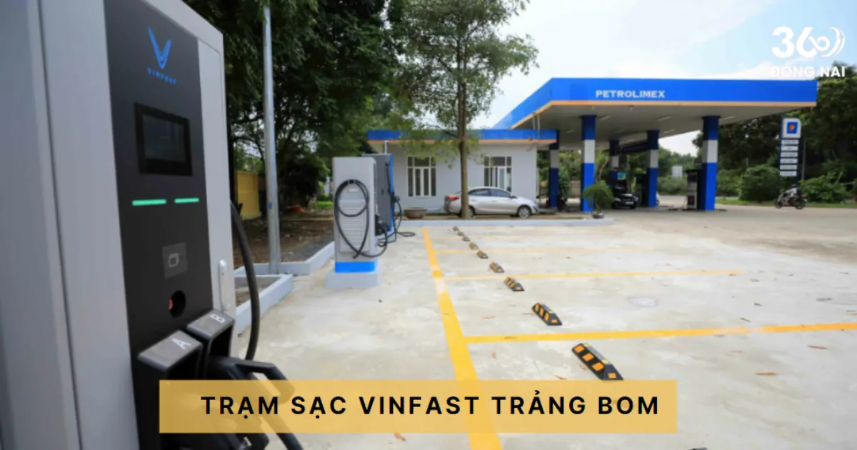 Danh sách trạm sạc VinFast tại Trảng Bom mới nhất 2025