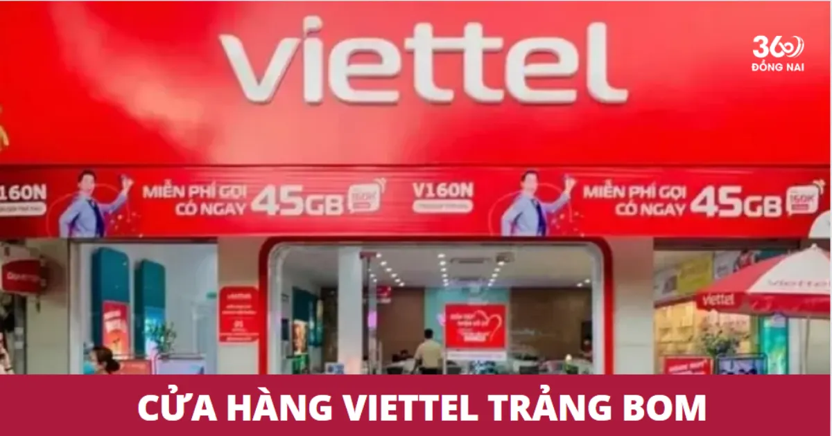 Điểm giao dịch, cửa hàng Viettel ở Trảng Bom năm 2025