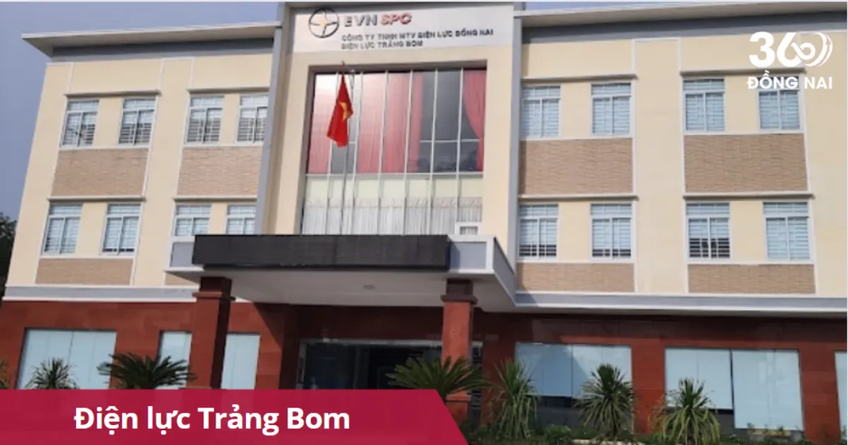 Địa chỉ, SĐT Điện lực Trảng Bom mới nhất năm 2025