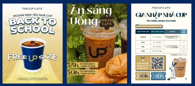 Chương trình khuyến mãi hấp dẫn tại The Cup Cafe Biên Hòa