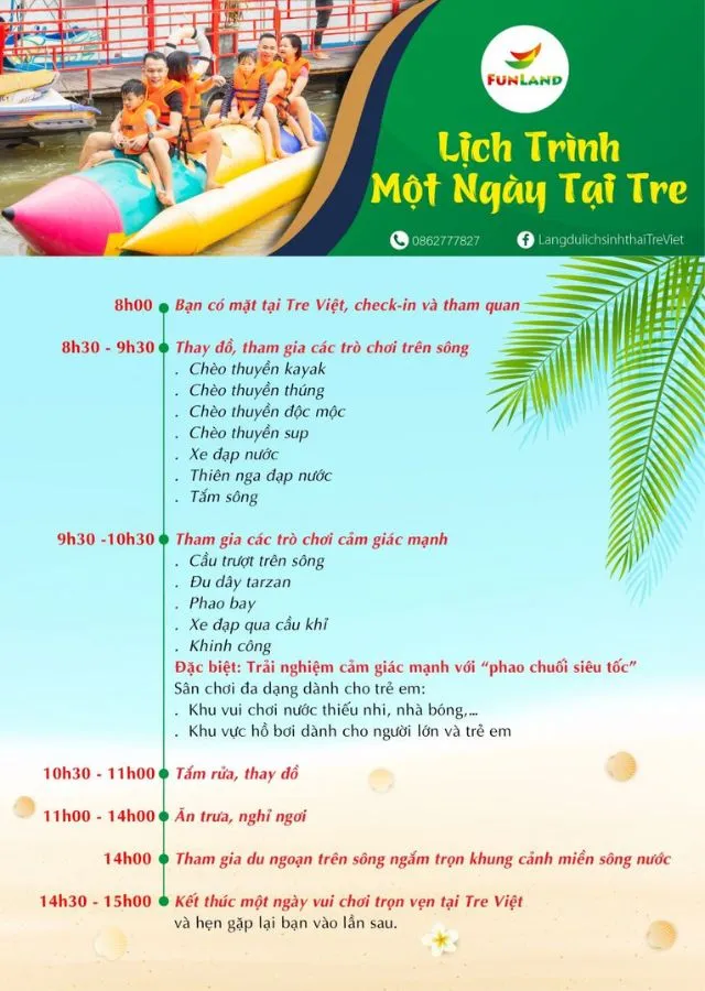 Lịch trình tham quan gợi ý