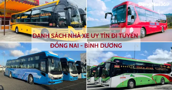Giá vé, địa chỉ, SĐT nhà xe Đồng Nai đi Bình Dương năm 2025
