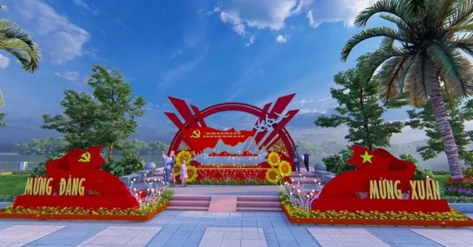 Đường hoa Tết Nguyễn Văn Trị đẹp mê ly mừng Xuân Ất Tỵ 2025