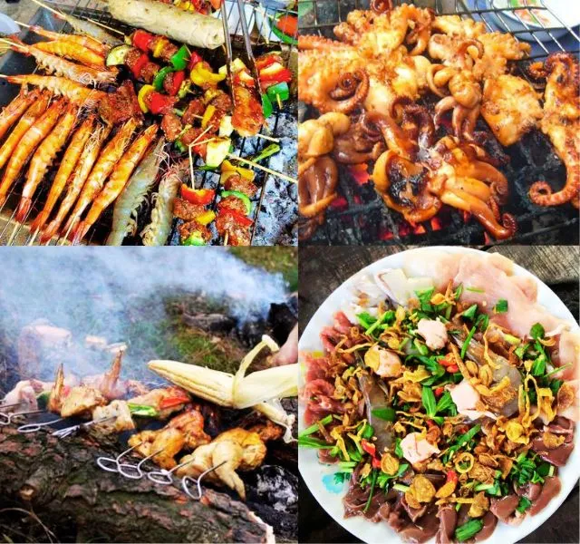 Ăn gì ở Khu du lịch Bằng Lăng Tím