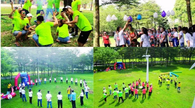 Teambuilding, các sự kiện ngoài trời