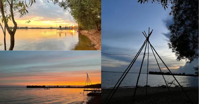 Không gian cực chill tại BOHO Glamping