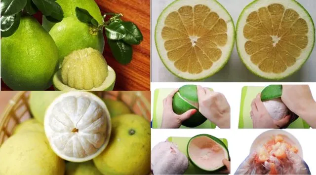 Chuẩn bị bưởi