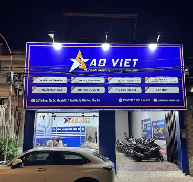Trung tâm đào tạo tin học Sao Việt Biên Hòa