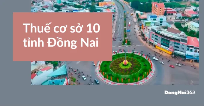Địa chỉ, Số điện thoại Thuế cơ sở 10 tỉnh Đồng Nai 2025