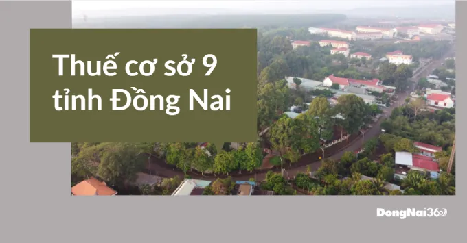 Địa chỉ, Số điện thoại Thuế cơ sở 9 tỉnh Đồng Nai 2025