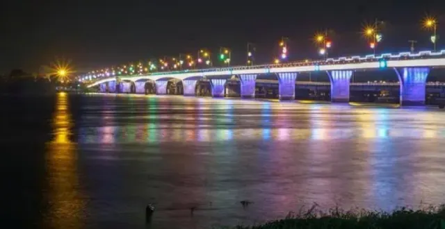 Khu vực cầu Hóa An – Điểm bắn pháo hoa tầm cao duy nhất